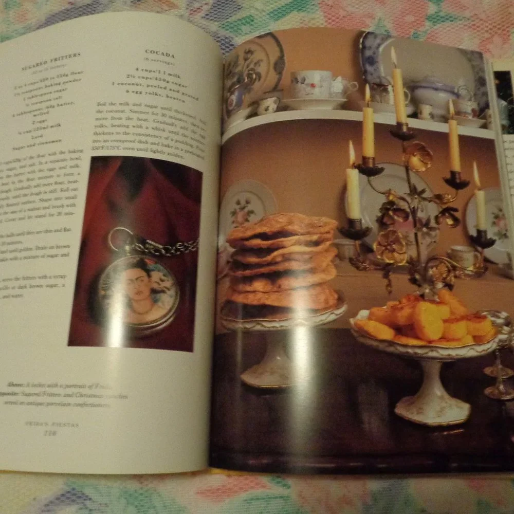 FRIDA KAHLO BOOK FRIDA'S FIESTAS COOKBOOK RECIPES & STORYS OF FRIDA KAHL…